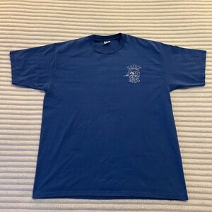 Jerzees Navy Blue “Vault Rats” Graphic Tee